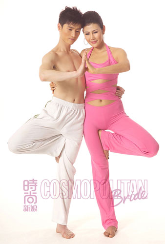 双人性爱瑜伽让性福妙不可言