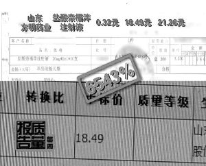 央视称常用药中间利润高达65倍 医生参与分成(图) 央视称常用药中间利润高达65倍 医生参与分成(图)