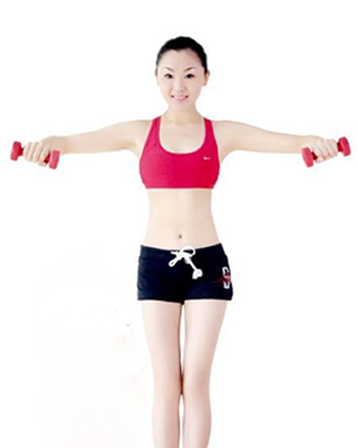 39美体健身星期二 小哑铃塑造娇美香肩_健身