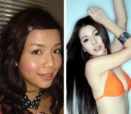 杨幂张馨予柳岩 女星换脸整容变化惊人(图)_整形