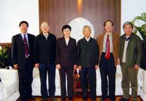 佘靖副部长莅临基金会检查指导工作