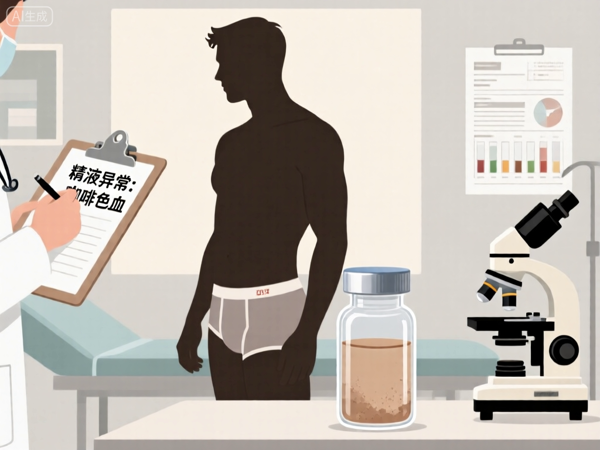 射精出咖啡色的血